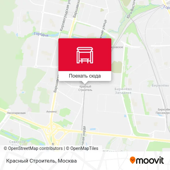 Карта Красный Строитель