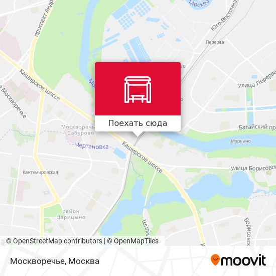 Карта Москворечье