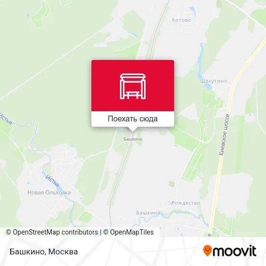 Карта Башкино