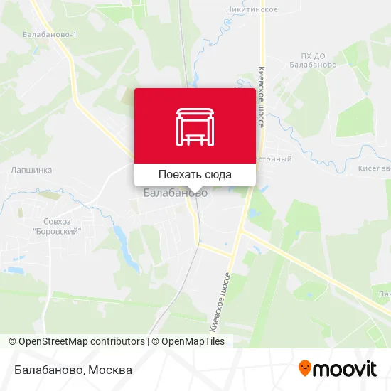 Карта Балабаново