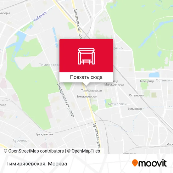 Карта Тимирязевская