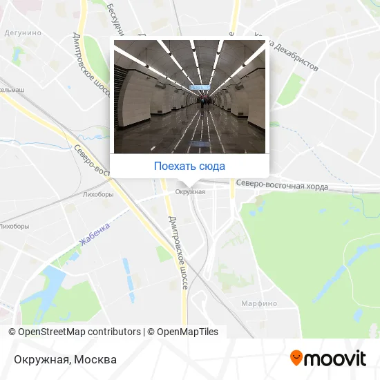 Карта Окружная