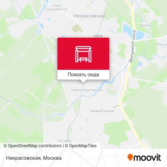 Карта Некрасовская
