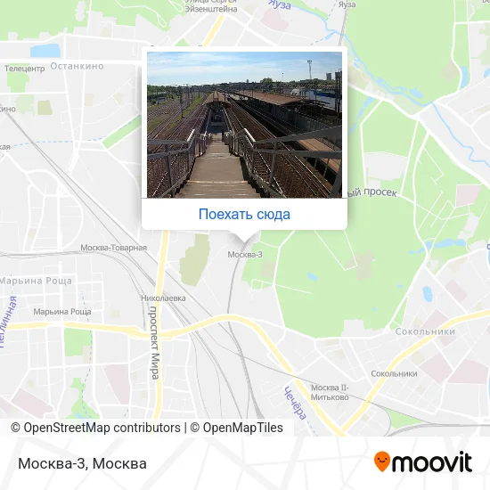 Карта Москва-3