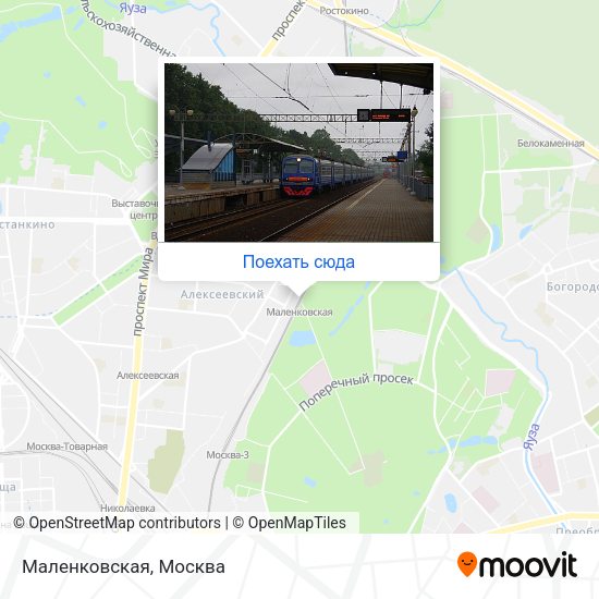 Карта Маленковская