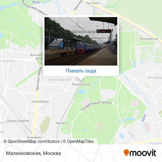 Карта Маленковская
