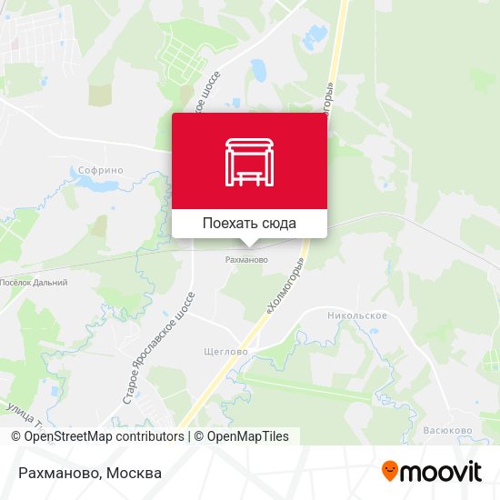 Карта Рахманово