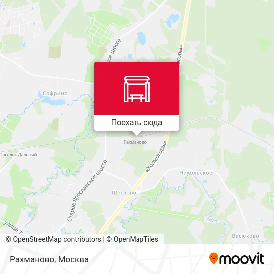 Карта Рахманово
