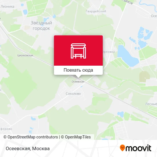Карта Осеевская