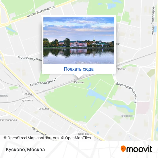 Карта Кусково