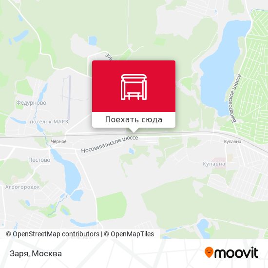Карта Заря