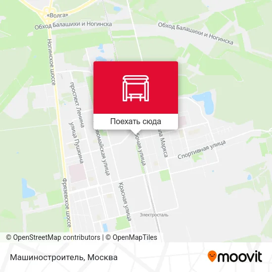 Карта Машиностроитель