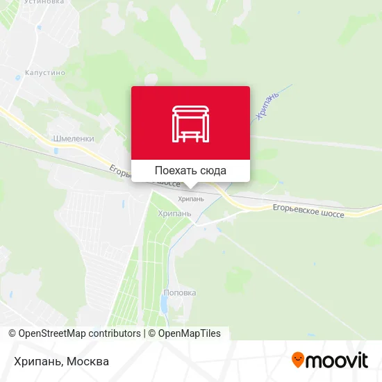 Карта Хрипань