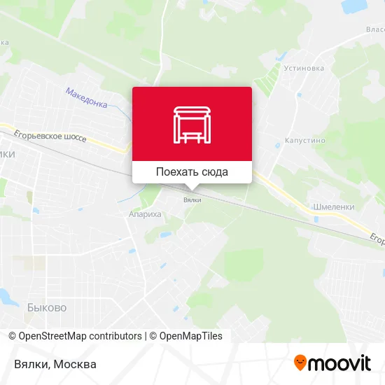 Карта Вялки