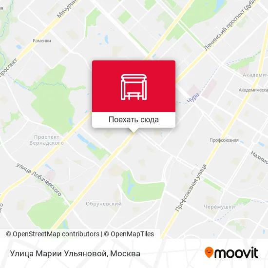 Карта Улица Марии Ульяновой