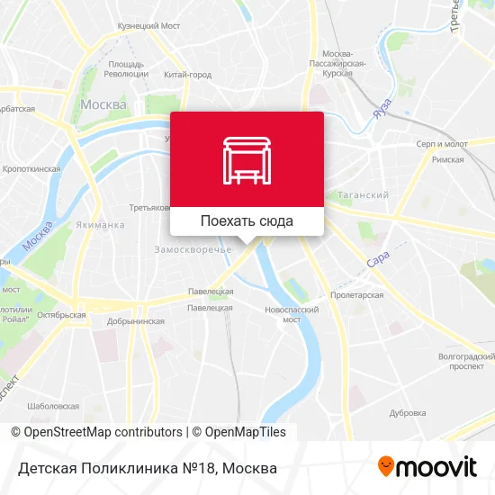 Карта Детская Поликлиника №18