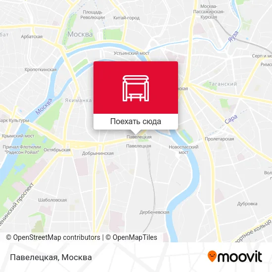 Карта Павелецкая