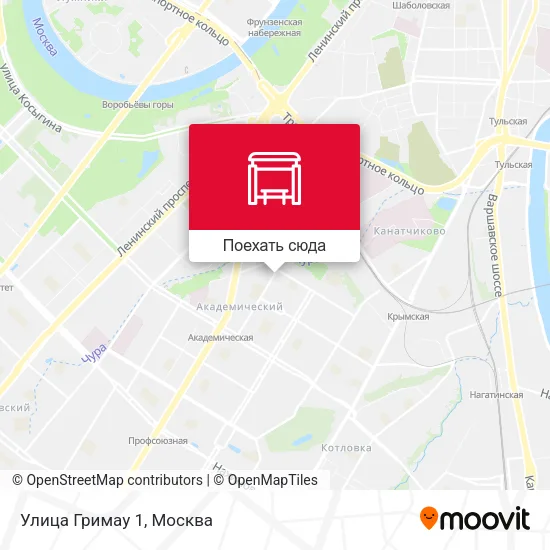 Карта Улица Гримау 1