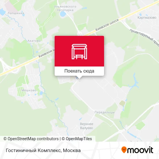 Карта Гостиничный Комплекс