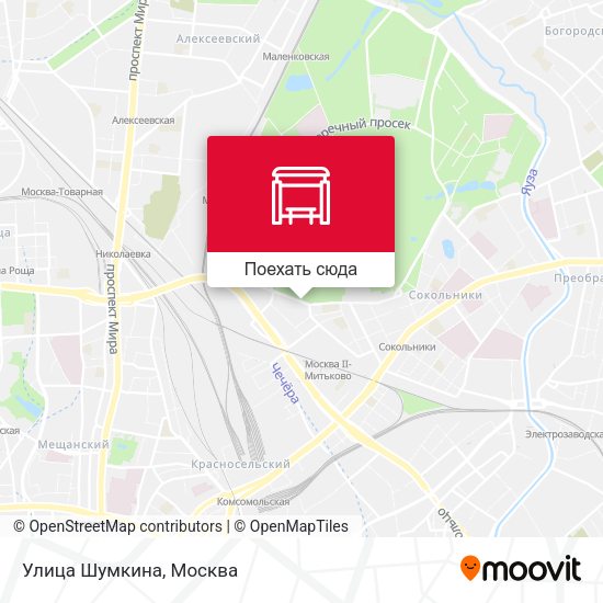 Карта Улица Шумкина
