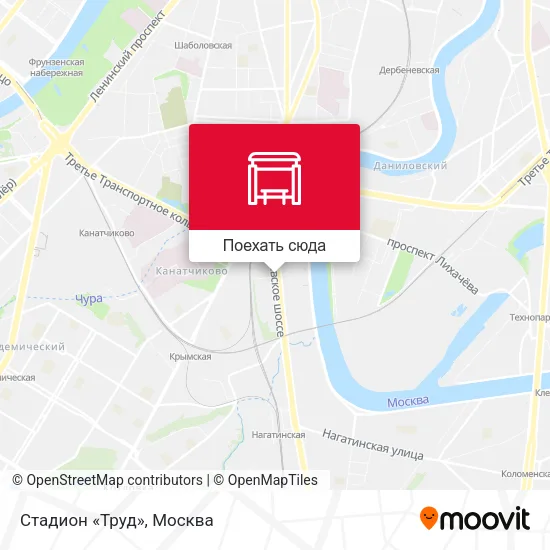 Карта Стадион «Труд»