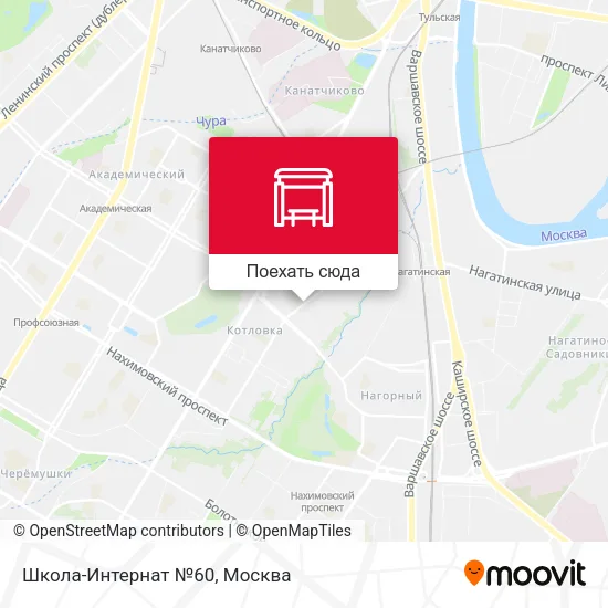 Карта Школа-Интернат №60