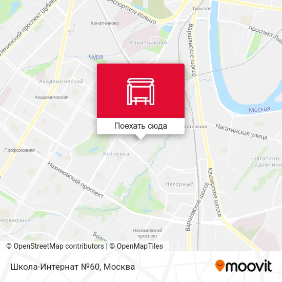 Карта Школа-Интернат №60