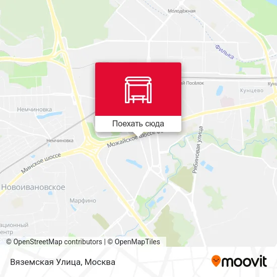 Карта Вяземская Улица