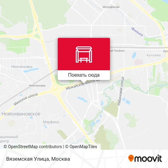 Карта Вяземская Улица