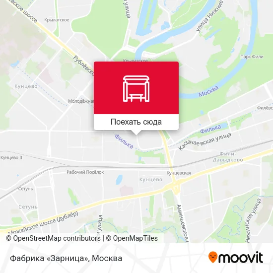 Карта Фабрика «Зарница»