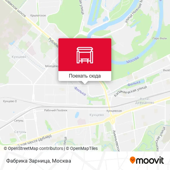 Карта Фабрика Зарница