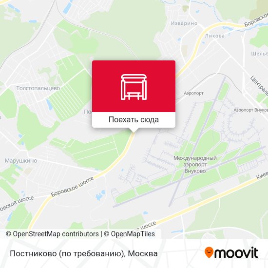 Карта Постниково (по требованию)
