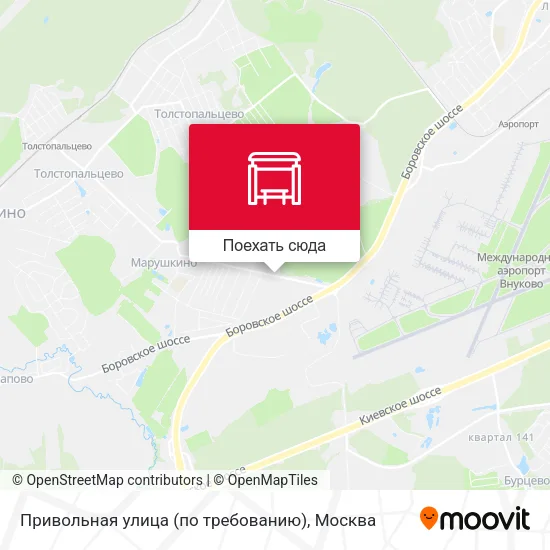 Карта Привольная улица (по требованию)