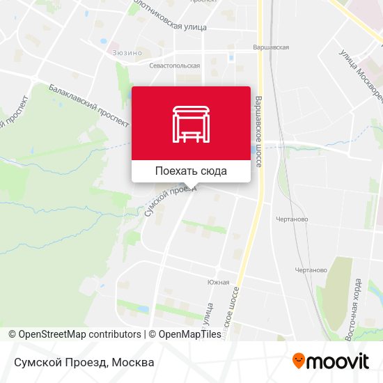 Карта Сумской Проезд