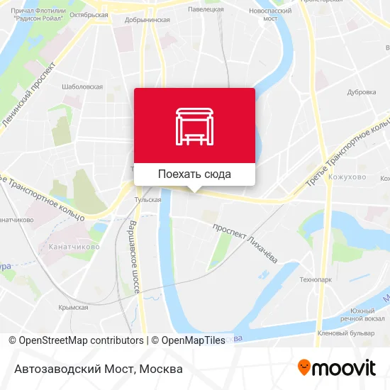 Карта Автозаводский Мост