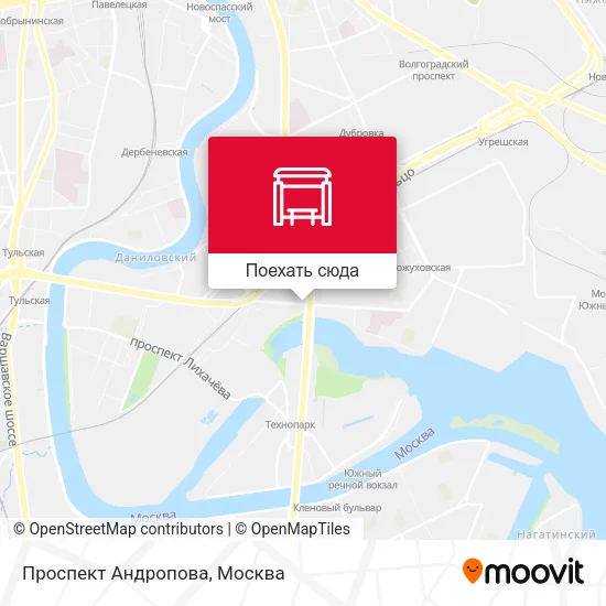 Карта Проспект Андропова