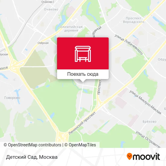 Карта Детский Сад