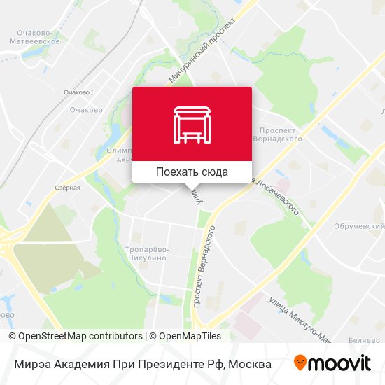 Карта Мирэа Академия При Президенте Рф