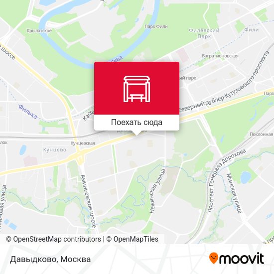 Карта Давыдково