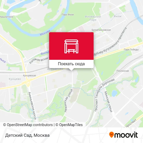 Карта Детский Сад
