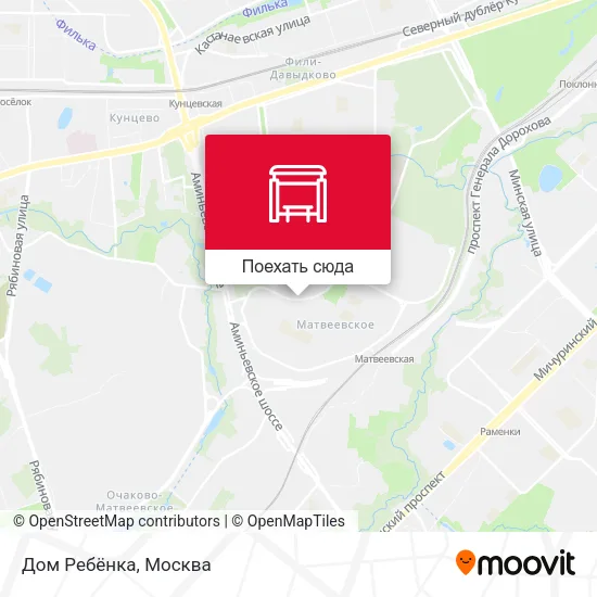 Карта Дом Ребёнка