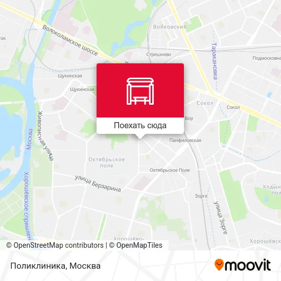 Карта Поликлиника