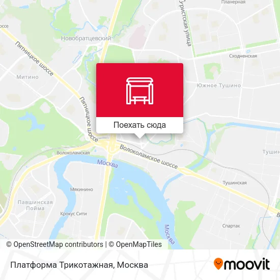 Карта Платформа Трикотажная