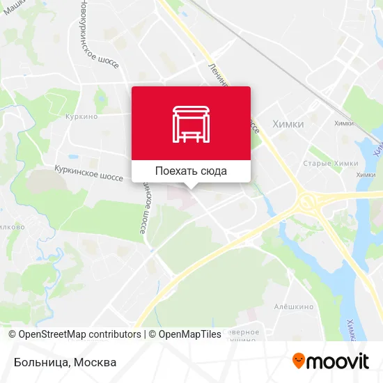 Карта Больница