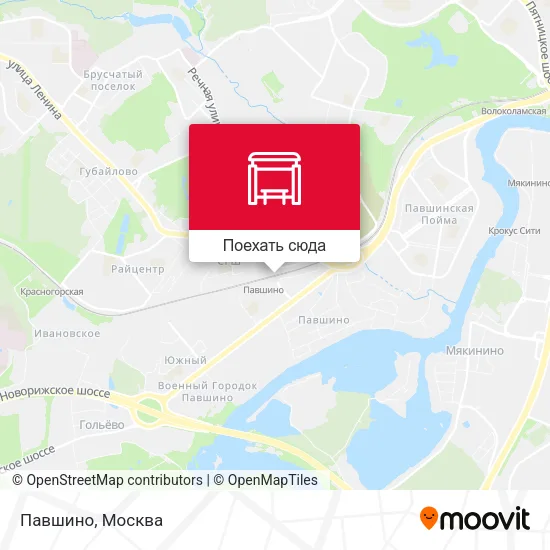 Карта Павшино