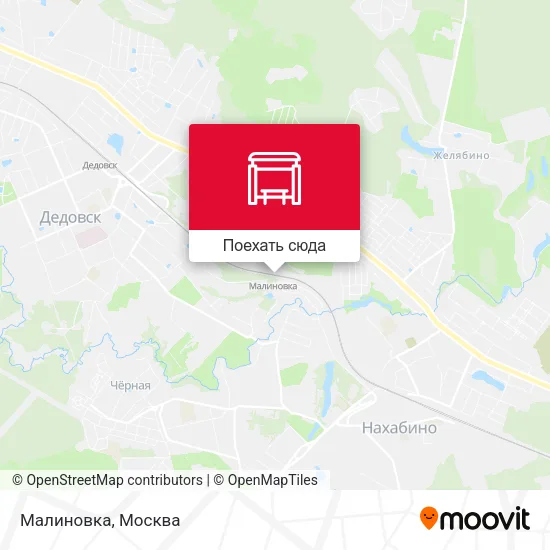 Карта Малиновка