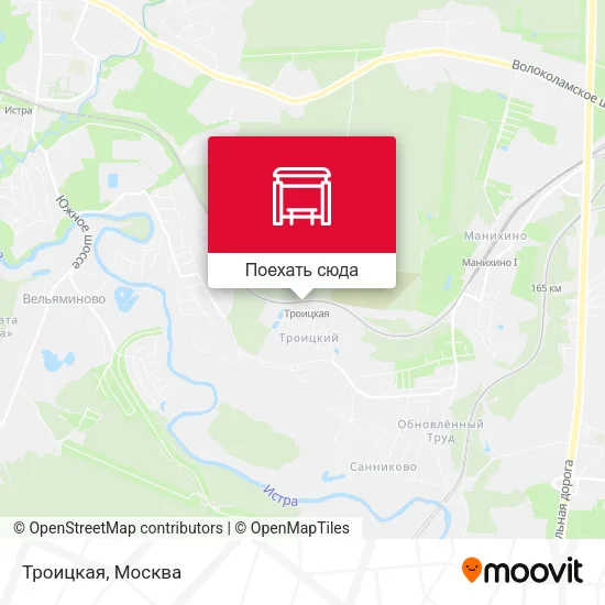 Карта Троицкая