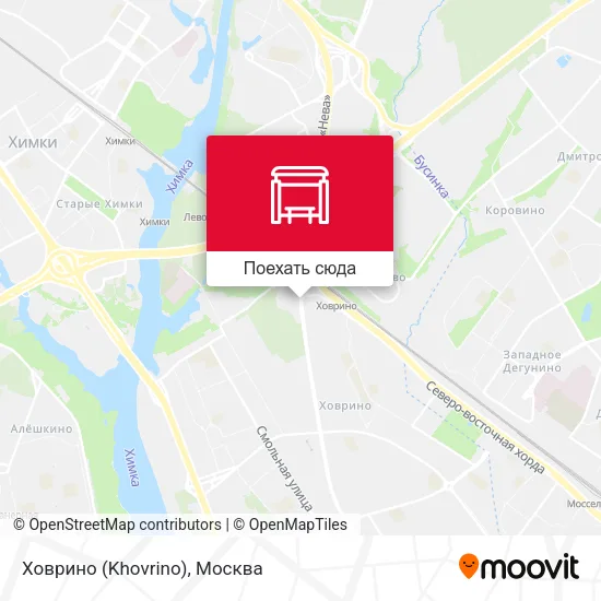 Карта Ховрино (Khovrino)