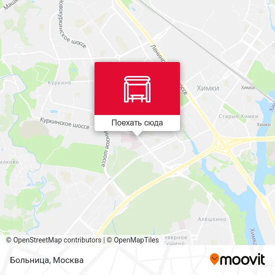 Карта Больница