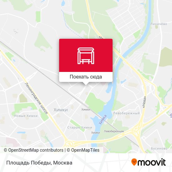Карта Площадь Победы